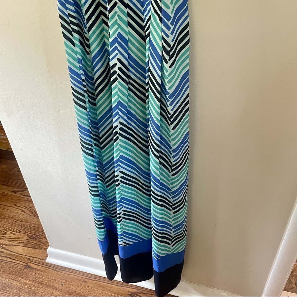 Ann Taylor Chevron Maxi Dress - Picture 5 of 10